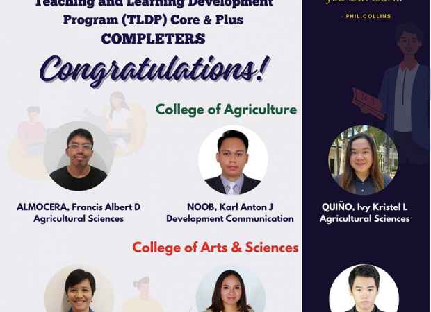 Congratulations to the Completers of TLDP Core & Plus